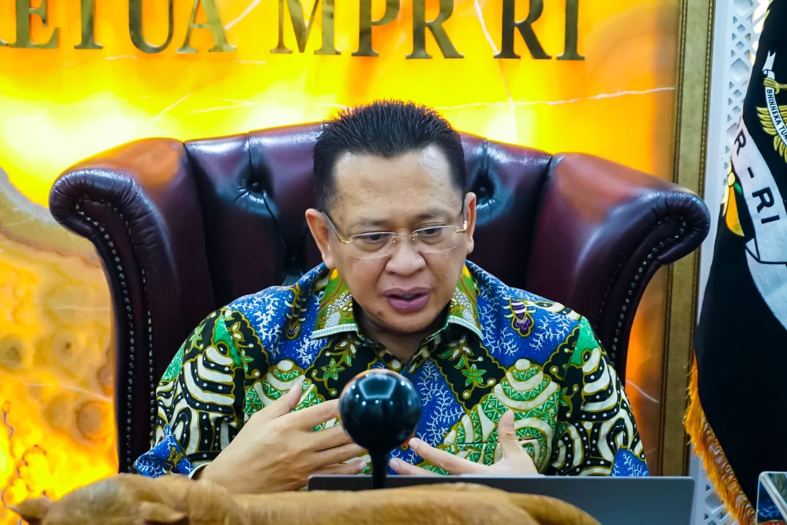Ketua MPR RI, Bambang Soesatyo. Sumber foto : istimewa