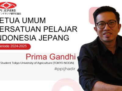 Prima Gandhi, Ketua Umum Terpilih PPI Jepang Periode 2024-2025 Artikel ini telah tayang di KAHMINasional.com dengan judul : Alumni IPB terpilih sebagai Ketum PPI Jepang Periode 2024-2025