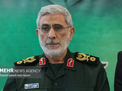 Komandan Pasukan Quds IRGC, Brigadir Jenderal Esmail Ghaani,