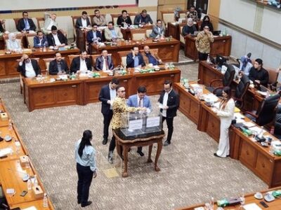 Pemungutan Suara untuk memilih Capim KPK yang dilakukan oleh Komisi III DPR RI, Kamis (21/11/2024).