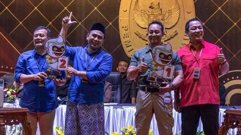 Dua Pasangan Calon peserta Pilkada Jawa Tengah 2024.