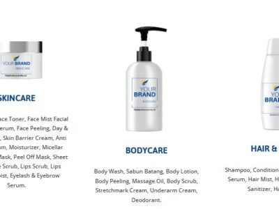 Beberapa produk dari Maklon Kosmetik & Skincare
