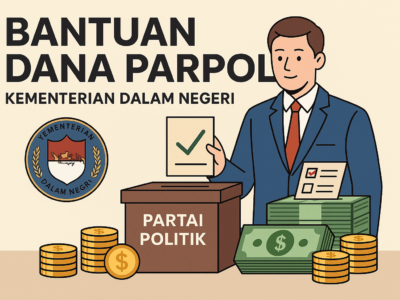 Ilustrasi bantuan dana parpol