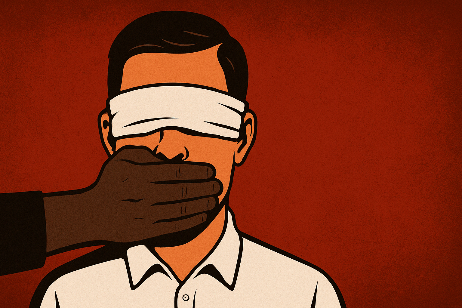 Ket : Ilustrasi Pembungkaman Kebebasan Berpendapat dan Berpikir