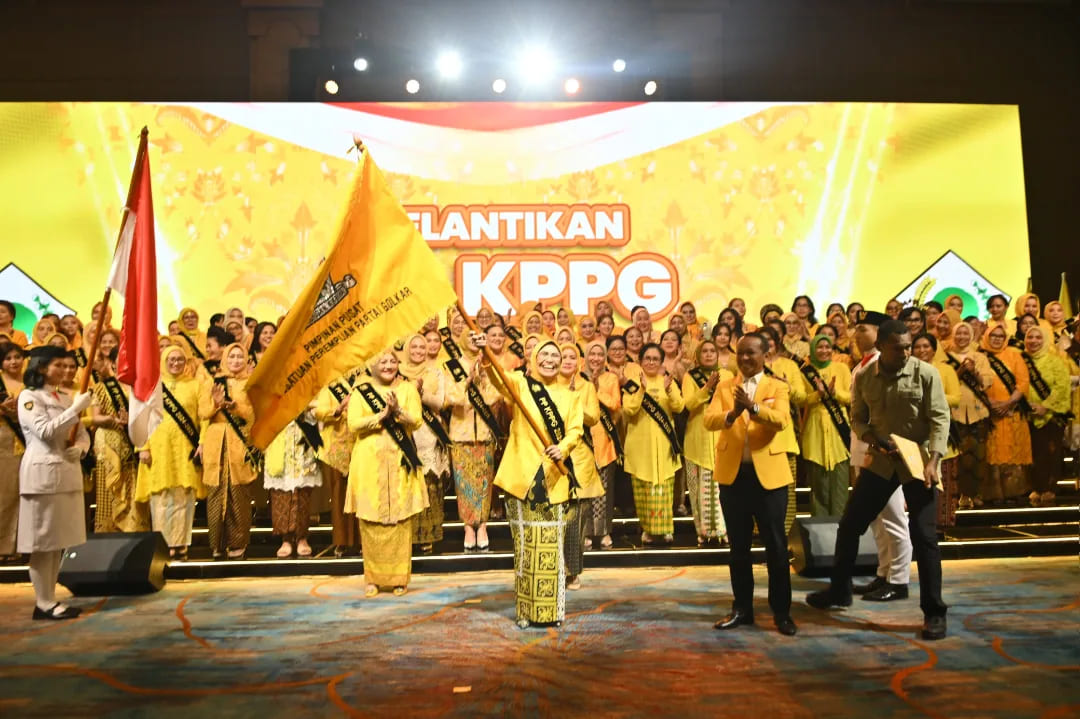 Pelantikan Pengurus Pusat KPPG Periode 2024-2029 yang dinahkodai Hetifah Sjaifudian.