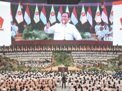Rapimnas Partai Gerindra. Sumber foto : ANTARA.