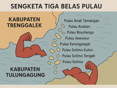 Ilustrasi 13 pulau