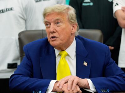 Presiden AS, Donald Trump. Sumber foto : Sky News.