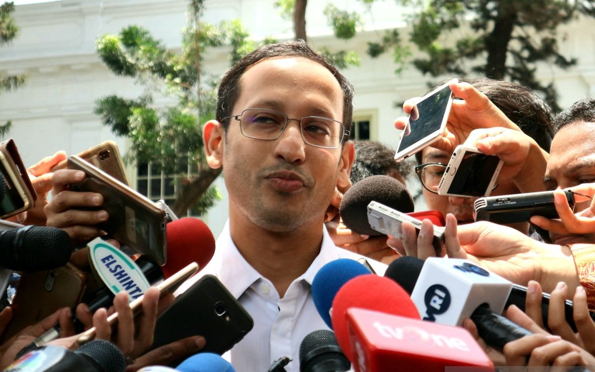 Menteri Pendidikan, Kebudayaan Riset dan Teknologi, Nadiem Makarim.