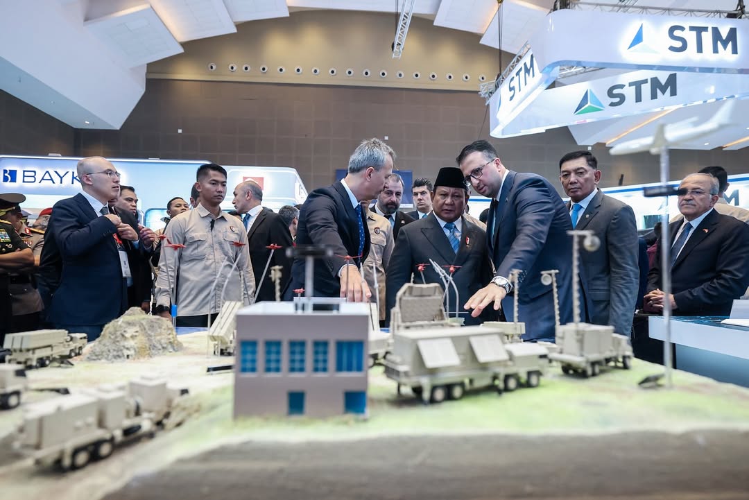 Presiden secara resmi membuka Indo Defence Expo and Forum 2025, di Jakarta, Rabu (11/06/2025). Sumber foto : instagram Presiden Republik Indonesia.