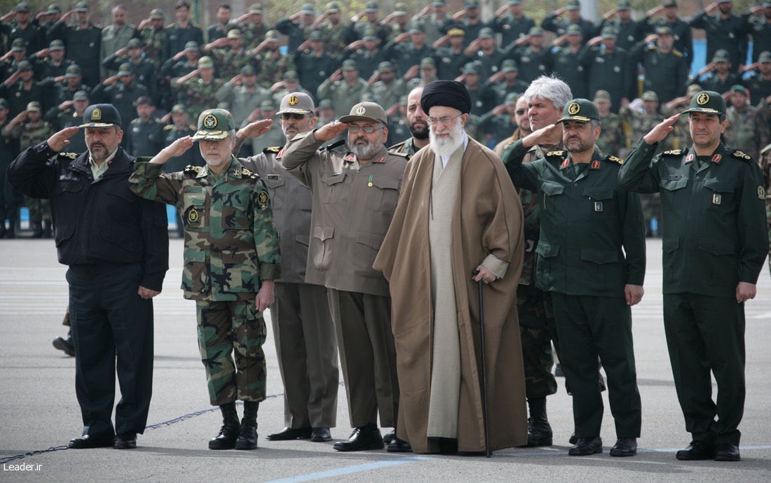 Pemimpin Tertinggi Iran, Ayatullah Ali Khamenei.