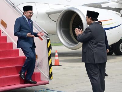 Presiden Prabowo saat menerima PM Malaysia, Anwar Ibrahim di Jakarta, Jum'at (27/06/2025). Sumber foto : Sekretaris Kabinet.