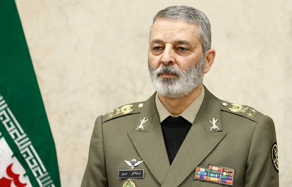 Mayor Jenderal Abdolrahim Mousavi, Ketua Staf Gabungan Angkatan Bersenjata Iran.