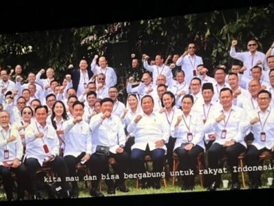 Tayangan video Prabowo di Bioskop