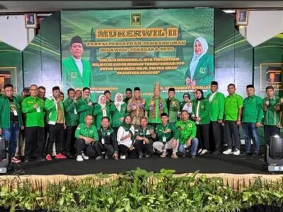 Musyawarah Kerja Wilayah (Mukerwil) DPW PPP Sulawesi Tenggara yang digelar Minggu (21/9/2025).
