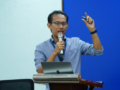 Peneliti studi pembangunan Fandi Ahmad